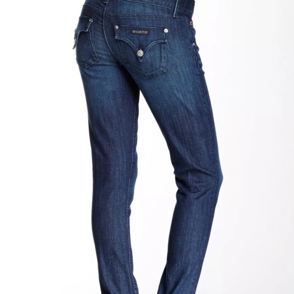 Hudson 26 Collin Flap Pocket Skinny Jeans NW422DMS - Picture 2 of 8